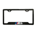 BMW M4 COMPETITON 100% REAL CARBON FIBER CAR LICENSE PLATE FRAME