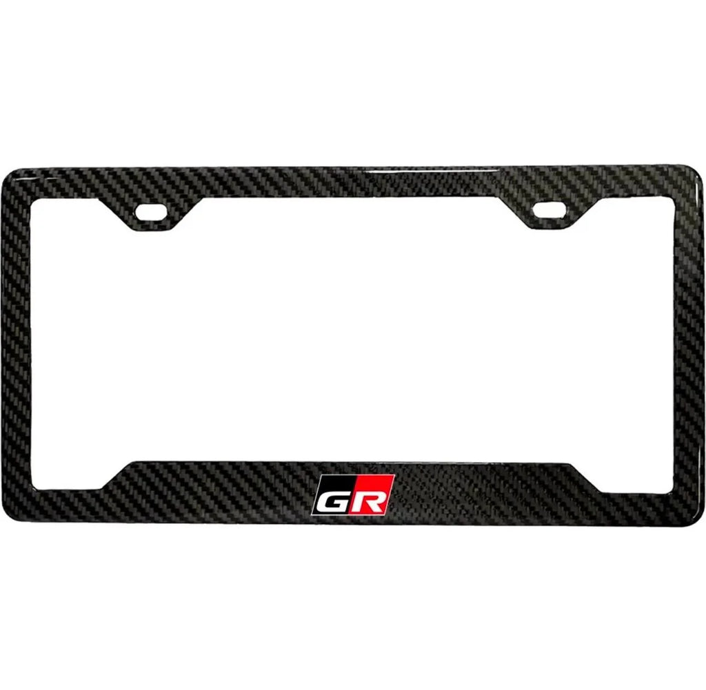 Toyota GR 100% Real Carbon Fiber License Plate Frame
