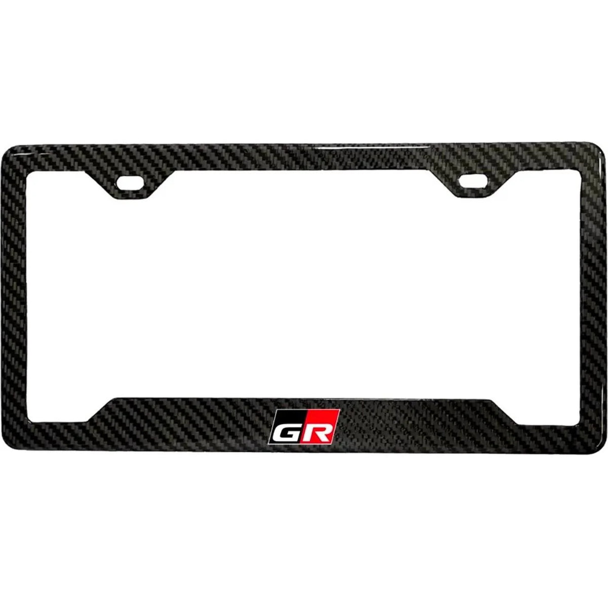 Toyota GR 100% Real Carbon Fiber License Plate Frame