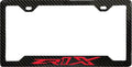 ZR1X 100% REAL CARBON FIBER CAR LICENSE PLATE FRAME