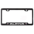 BMW ALPINA 100% REAL CARBON FIBER CAR LICENSE PLATE FRAME