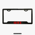 VW GTI 100% Real Carbon Fiber License Plate Frame