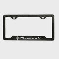 Maserati 100% REAL CARBON FIBER CAR LICENSE PLATE FRAME