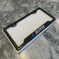 BMW KITH 100% REAL CARBON FIBER CAR LICENSE PLATE FRAME