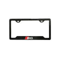 AUDI S6 100% REAL CARBON FIBER CAR LICENSE PLATE FRAME