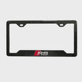 Audi RS 100% Real Carbon Fiber License Plate Frame