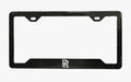 Rolls Royce 100% Real Carbon Fiber License Plate Frame