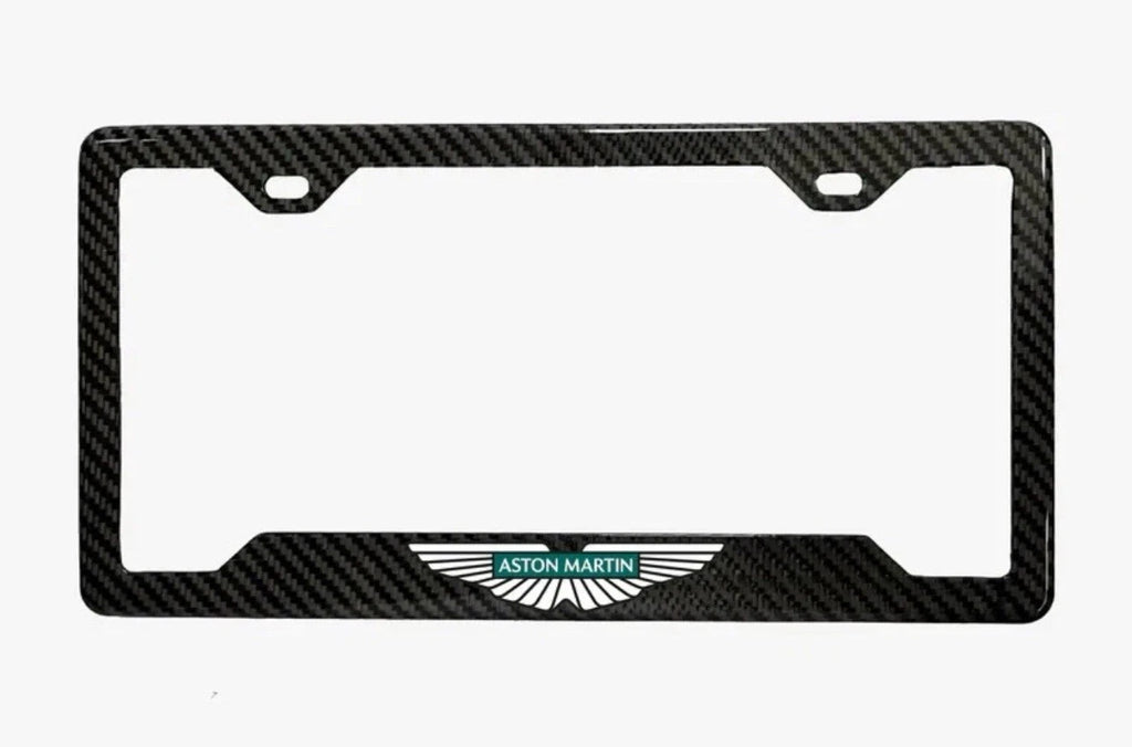Aston Martin 100% Real Carbon Fiber License Plate Frame